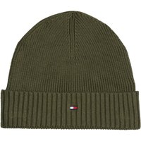 Tommy Hilfiger Softe Mütze mit Kaschmiranteil und Logo-Stickerei von Tommy Hilfiger