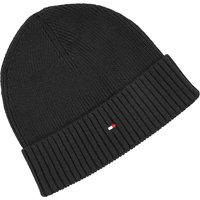 Tommy Hilfiger Softe Mütze mit Kaschmiranteil und Logo-Stickerei von Tommy Hilfiger