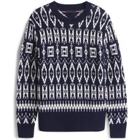 Tommy Hilfiger Softer Heavy Strick-Pullover mit Norwegermuster in XL von Tommy Hilfiger