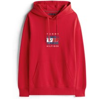 Tommy Hilfiger Softer Hoodie aus Baumwolle mit Logo-Flag auf der Brust in S von Tommy Hilfiger