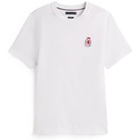 Tommy Hilfiger Softes T-Shirt mit Wappen-Aufnäher in XXL von Tommy Hilfiger
