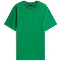 Tommy Hilfiger Softes T-Shirt mit kleiner Logo-Stickerei, Regular Fit in XXL von Tommy Hilfiger