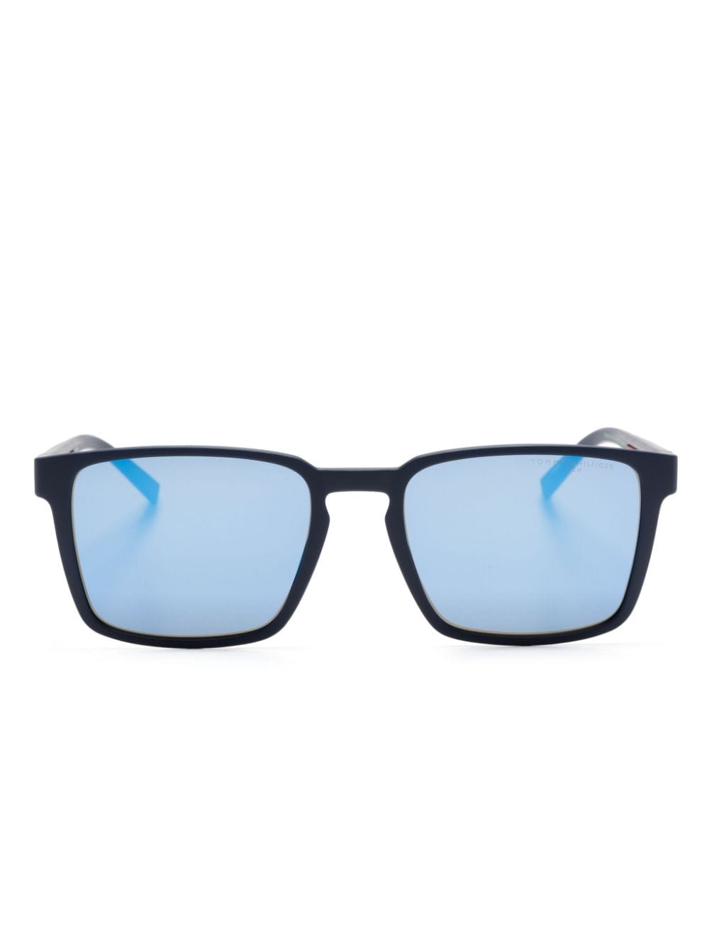 Tommy Hilfiger Sonnenbrille mit eckigem Gestell - Blau von Tommy Hilfiger