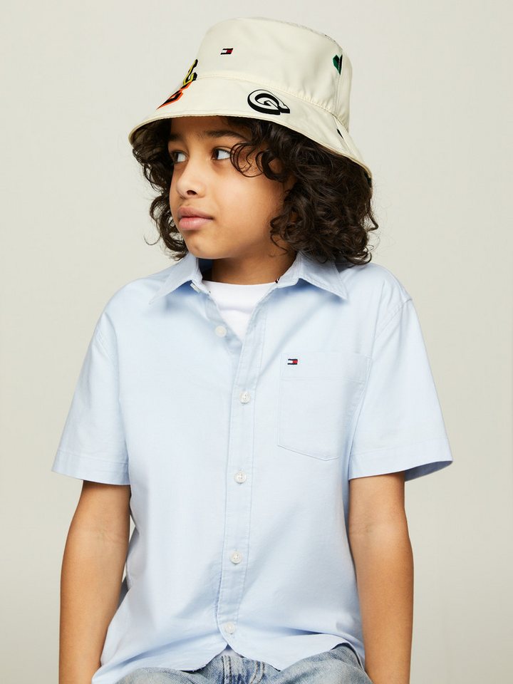 Tommy Hilfiger Sonnenhut SMALL FLAG AOP BUCKET HAT für Kinder bis 16 Jahre von Tommy Hilfiger