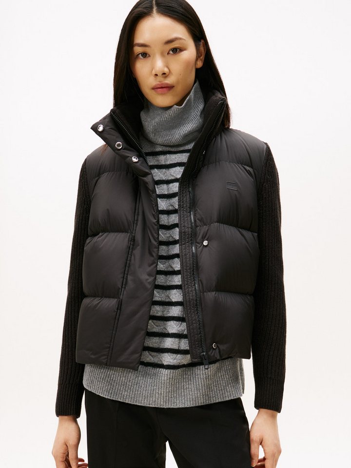 Tommy Hilfiger Steppjacke MODERN DOWN KNIT MIX REG JACKET von Tommy Hilfiger
