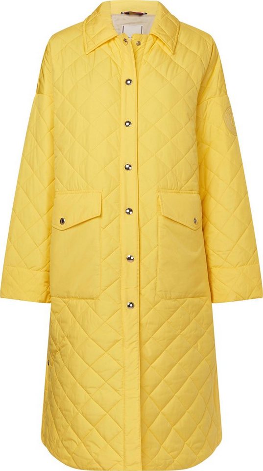 Tommy Hilfiger Steppjacke QUILTED SORONA LONG SHACKET mit großen aufgesetzten Klappentaschen von Tommy Hilfiger