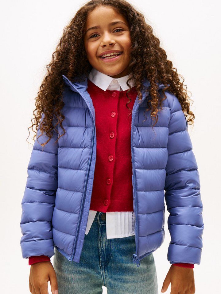 Tommy Hilfiger Steppjacke U LIGHT DOWN HOODED JACKET Kinder bis 16 Jahre von Tommy Hilfiger