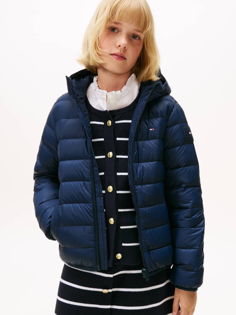 Tommy Hilfiger Steppjacke "U LIGHT DOWN HOODED JACKET" mit Kapuze Kinder bis 16 Jahre von Tommy Hilfiger