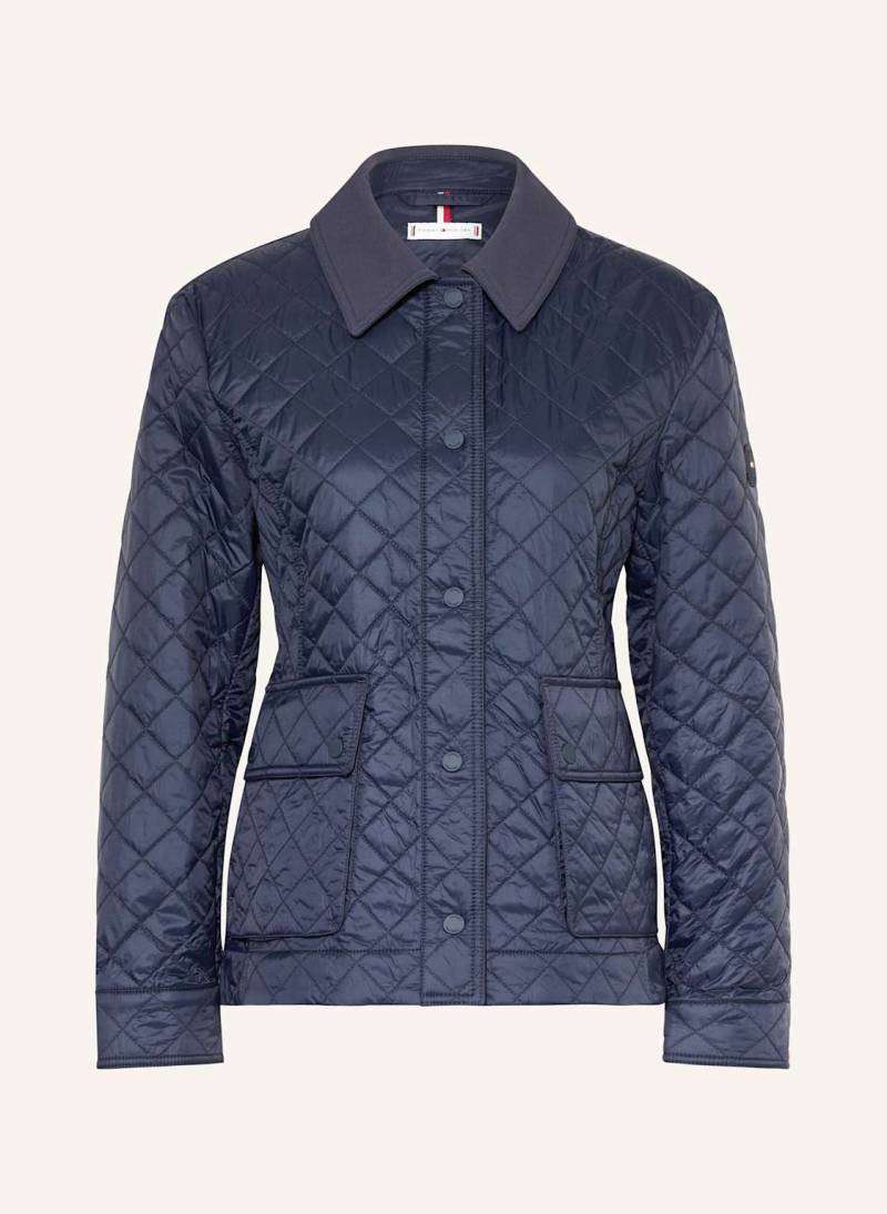 Tommy Hilfiger Steppjacke blau von Tommy Hilfiger