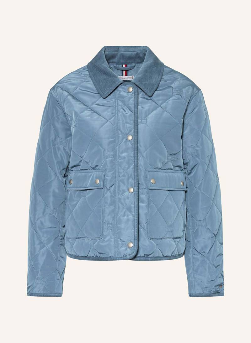 Tommy Hilfiger Steppjacke blau von Tommy Hilfiger