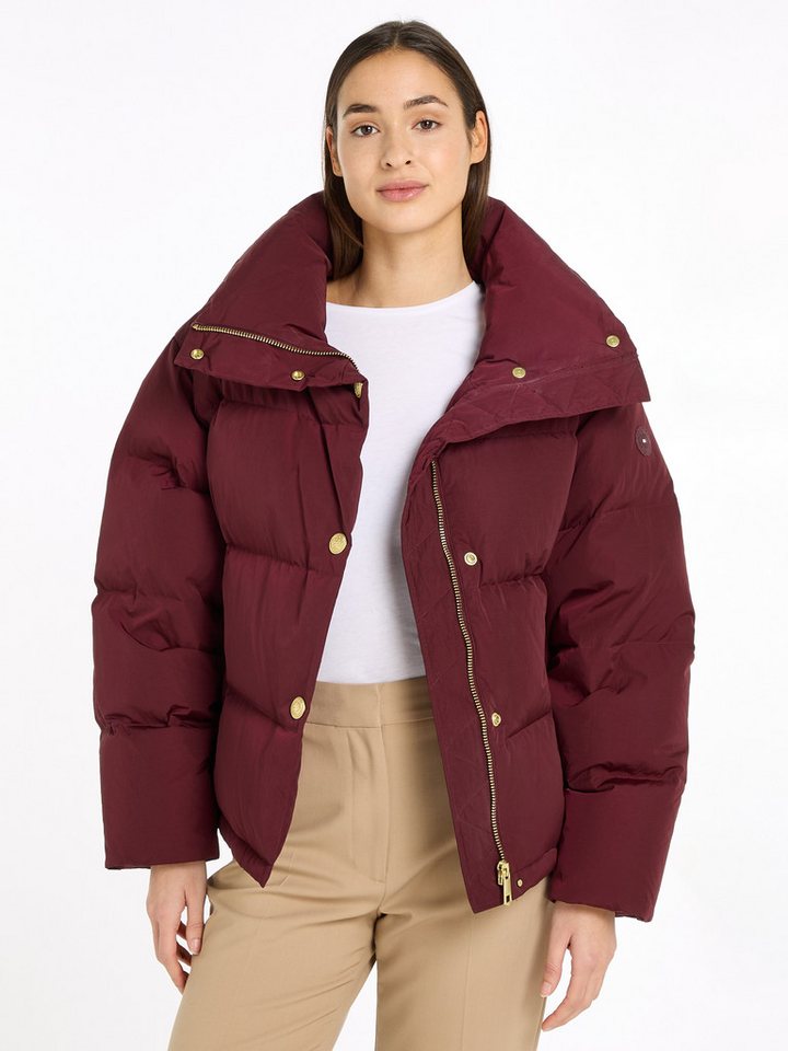 Tommy Hilfiger Steppjacke mit Logorpägung von Tommy Hilfiger