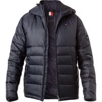 Tommy Hilfiger Herren Steppjacke blau Nylon unifarben von Tommy Hilfiger