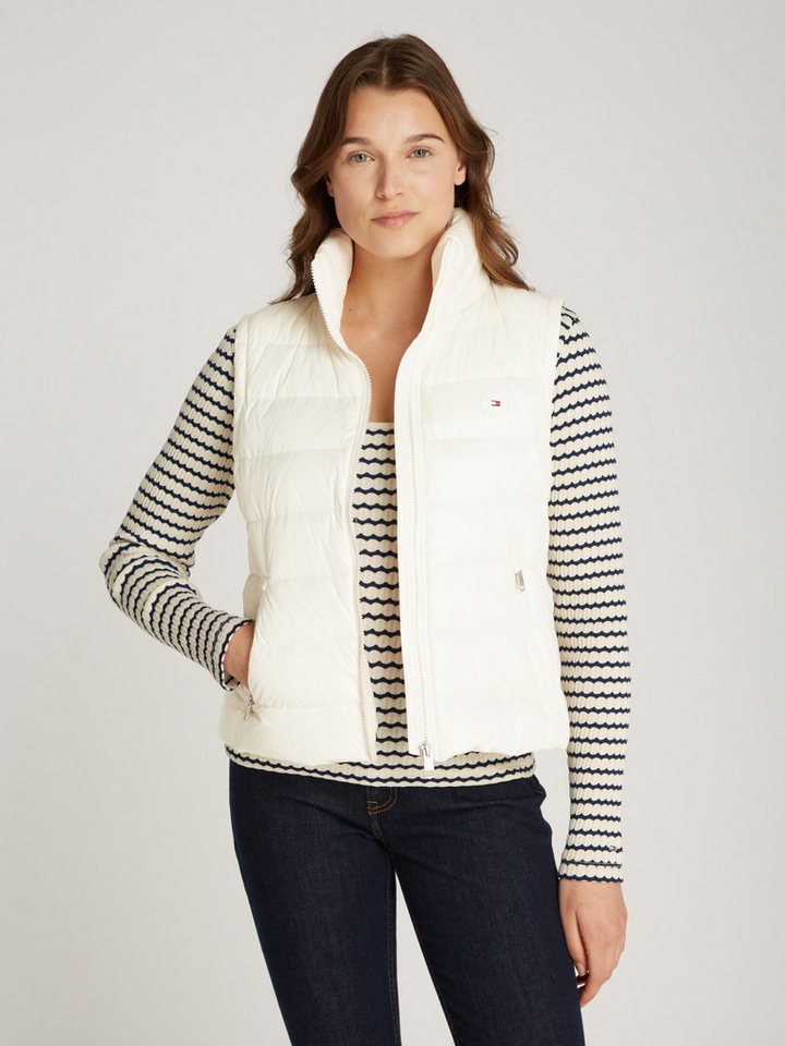 Tommy Hilfiger Steppweste LW DOWN FEMININE GLOSS VEST mit leichter Wattierung von Tommy Hilfiger