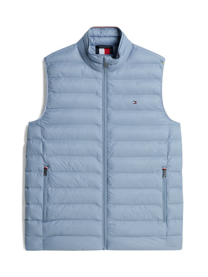 Tommy Hilfiger Steppweste PACKABLE RECYCLED VEST mit Logostickerei von Tommy Hilfiger