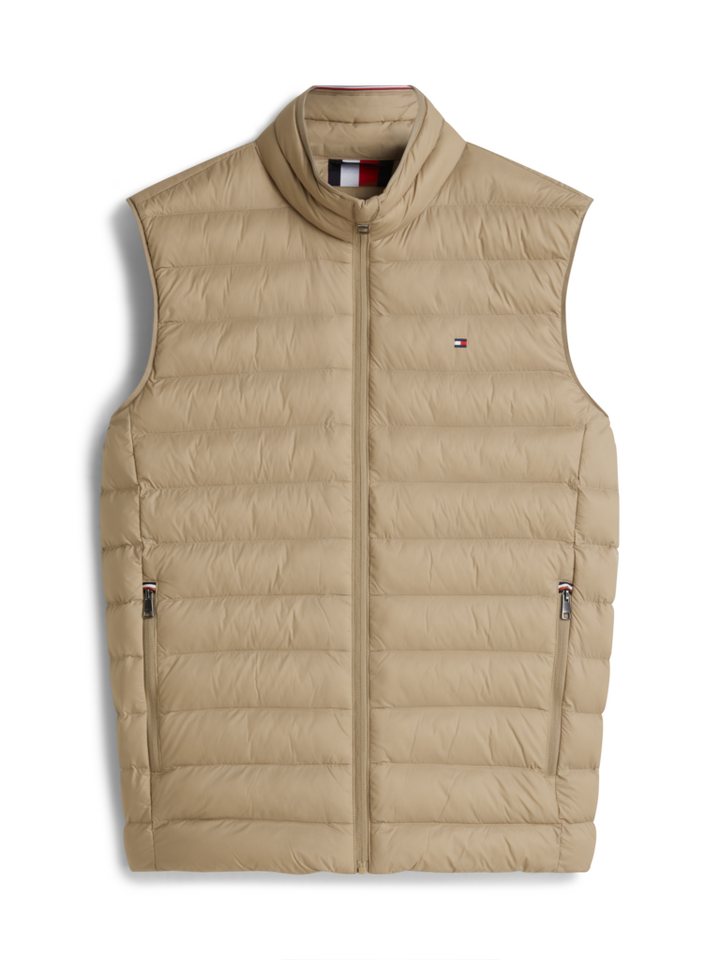 Tommy Hilfiger Steppweste PACKABLE RECYCLED VEST mit Logostickerei von Tommy Hilfiger