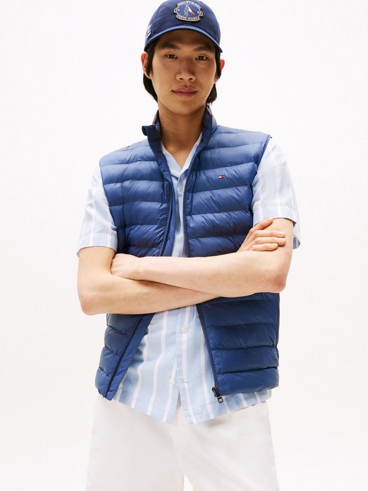 Tommy Hilfiger Steppweste PACKABLE RECYCLED VEST mit Logostickerei von Tommy Hilfiger