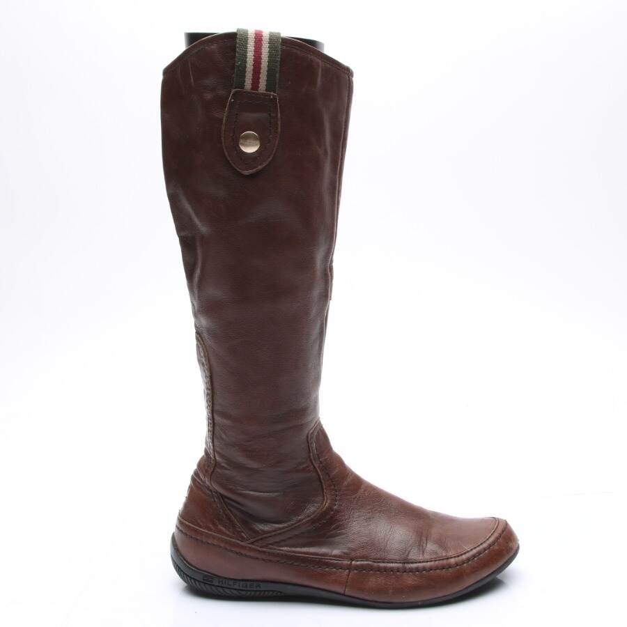 Tommy Hilfiger Stiefel EUR 37 Dunkelbraun von Tommy Hilfiger