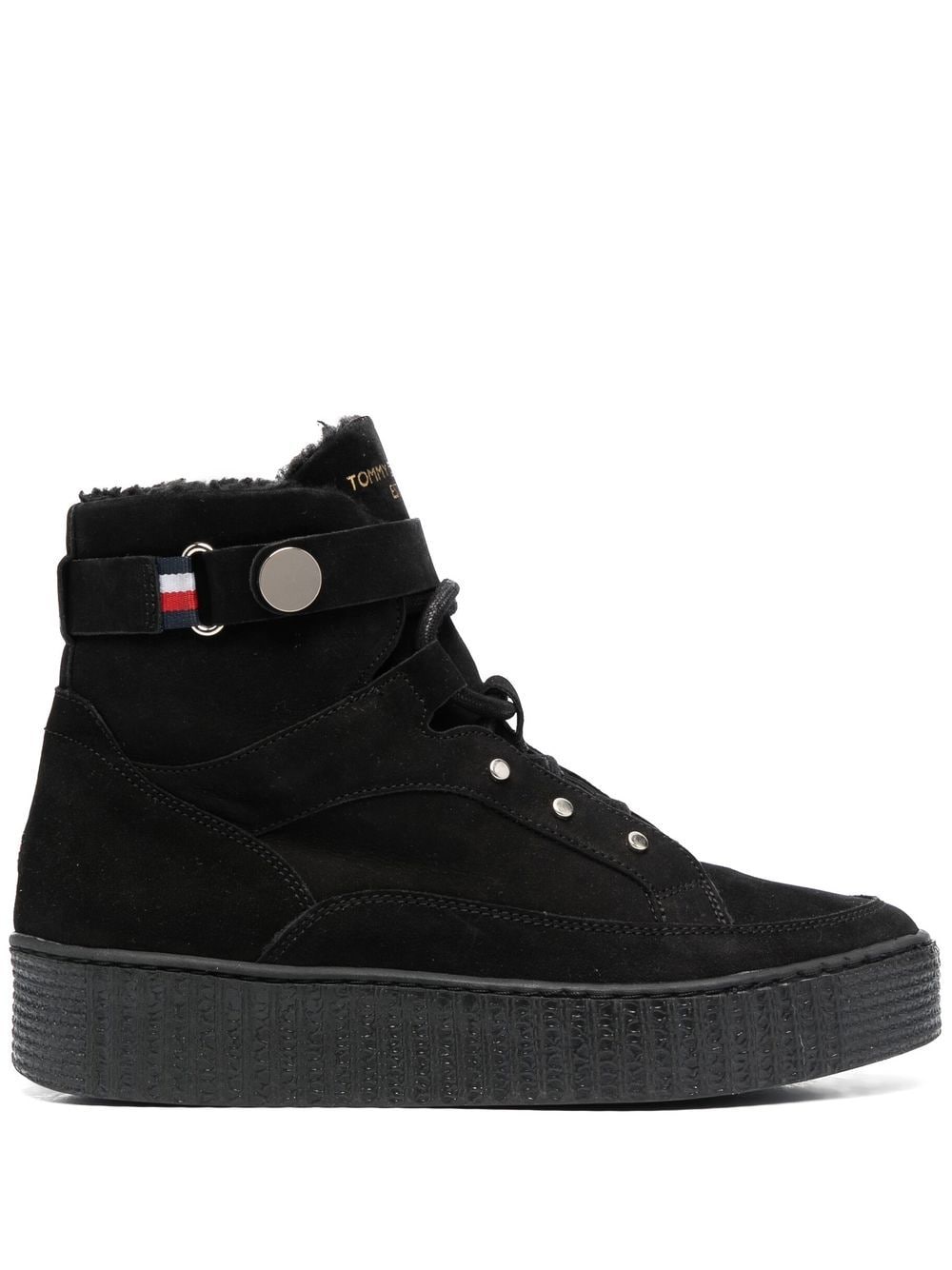 Tommy Hilfiger Stiefel mit Shearling-Futter - Schwarz von Tommy Hilfiger