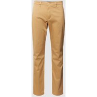 Tommy Hilfiger Stoffhose mit Strukturmuster Modell 'DENTON' in Khaki, Größe 38/34 von Tommy Hilfiger