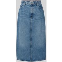 Tommy Hilfiger Straight Fit Midi-Jeansrock aus Lyocell Modell 'LANA' in Bleu Melange, Größe 38 Tommy Hilfiger Straight Fit Midi-Jeansrock aus Lyocell Modell 'LANA' in Bleu Melange, Größe 38 von Tommy Hilfiger