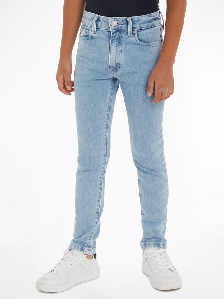 Tommy Hilfiger Straight-Jeans MODERN STRAIGHT SALT & PEPPER LT Kinder bis 16 Jahre von Tommy Hilfiger