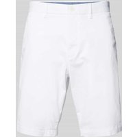 Tommy Hilfiger Straight Leg Chino-Shorts mit Gesäßtaschen Modell 'HARLEM' in Weiss, Größe 33 von Tommy Hilfiger