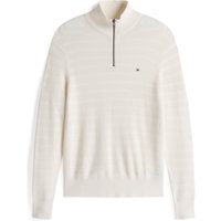Tommy Hilfiger Strick-Troyer mit feinem Strukturstreifen in M von Tommy Hilfiger