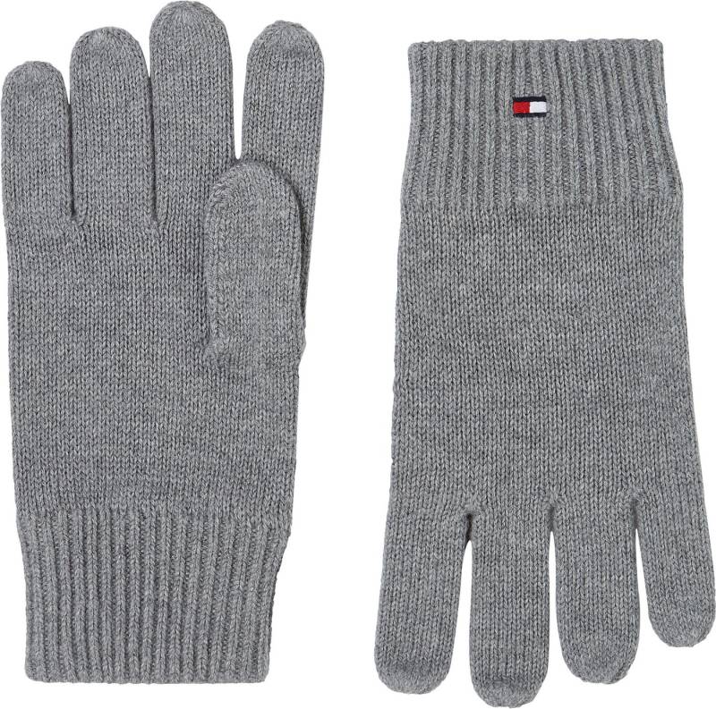 Tommy Hilfiger Strickhandschuhe ESSENTIALS FLAG GLOVES mit Logostickerei von Tommy Hilfiger