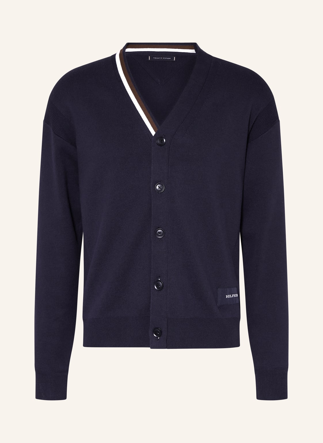 Tommy Hilfiger Strickjacke blau von Tommy Hilfiger