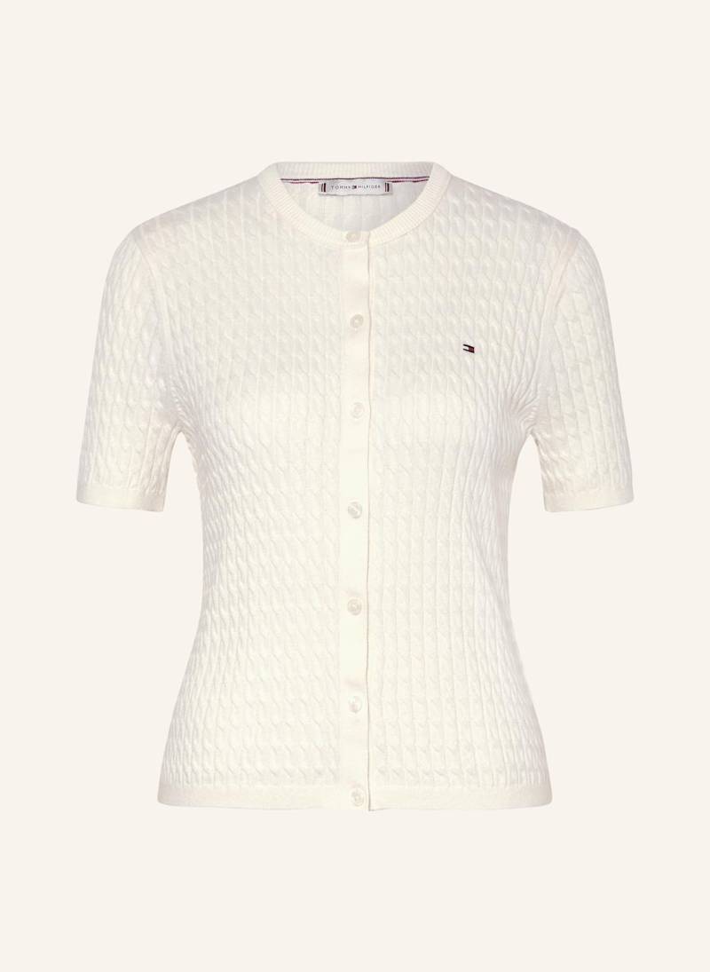 Tommy Hilfiger Strickjacke weiss von Tommy Hilfiger