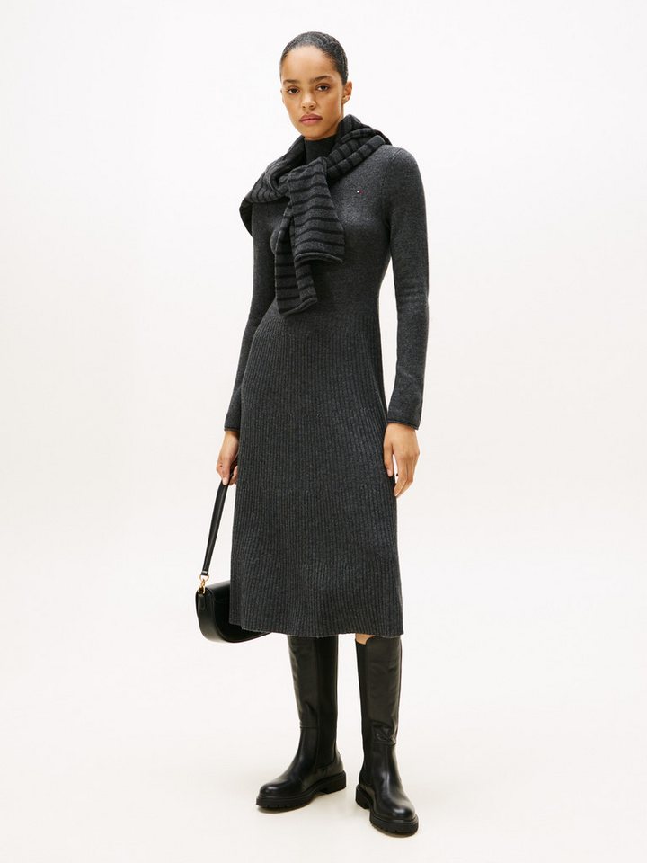 Tommy Hilfiger Strickkleid SOFT WOOL LS MOCK-NK SWT DRESS aus reiner Wolle Tommy Hilfiger Strickkleid SOFT WOOL LS MOCK-NK SWT DRESS aus reiner Wolle von Tommy Hilfiger