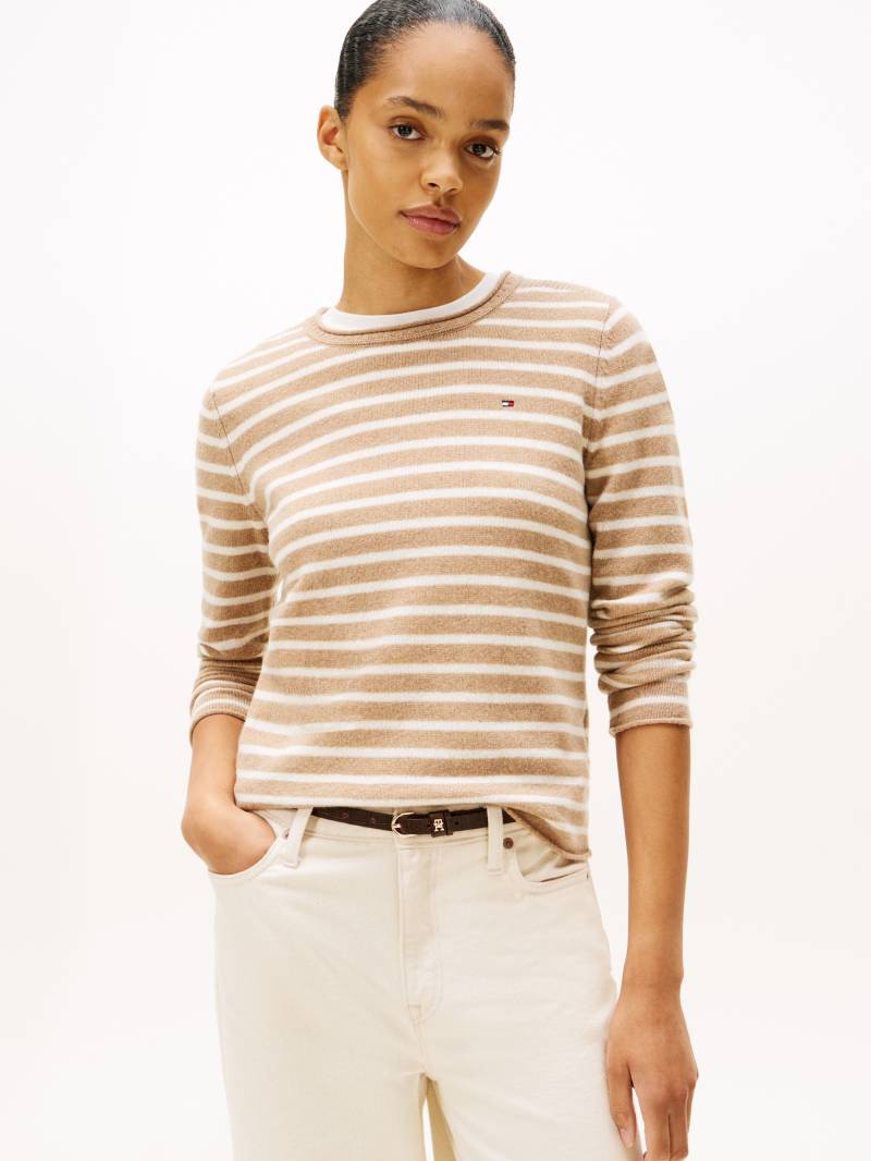 Tommy Hilfiger Strickpullover, aus reiner Wolle von Tommy Hilfiger