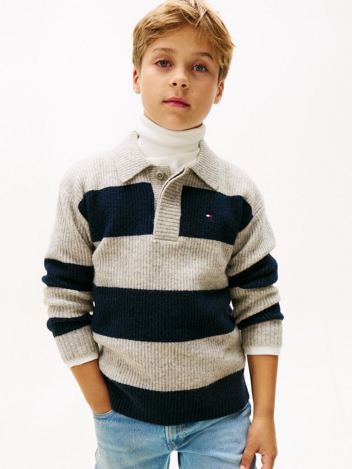 Tommy Hilfiger Strickpullover Regular fit, für Kinder bis 16 Jahre von Tommy Hilfiger