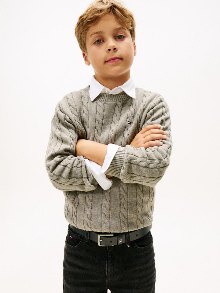 Tommy Hilfiger Strickpullover Regular fit, für Kinder bis 16 Jahre von Tommy Hilfiger