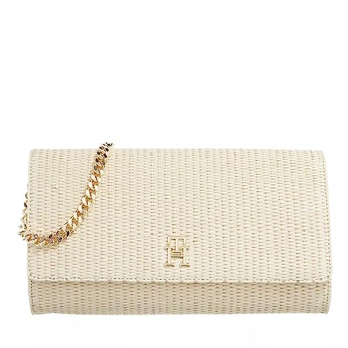 Tommy Hilfiger Damen TH Summer AW0AW14482 Clutches, Beige (Natural) von Tommy Hilfiger