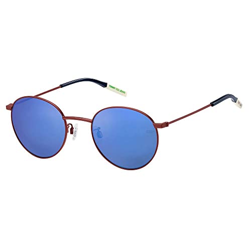 Tommy Hilfiger Unisex Tj 0030/s Sunglasses, 7BL/XT MTT Burgundy, 50 von Tommy Hilfiger