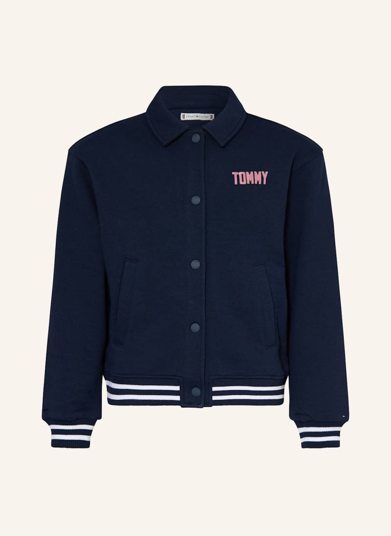 Tommy Hilfiger Sweat-Blouson blau Tommy Hilfiger Sweat-Blouson blau von Tommy Hilfiger
