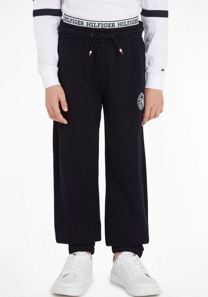 Tommy Hilfiger Sweathose CREST LOGO SWEATPANTS von Tommy Hilfiger