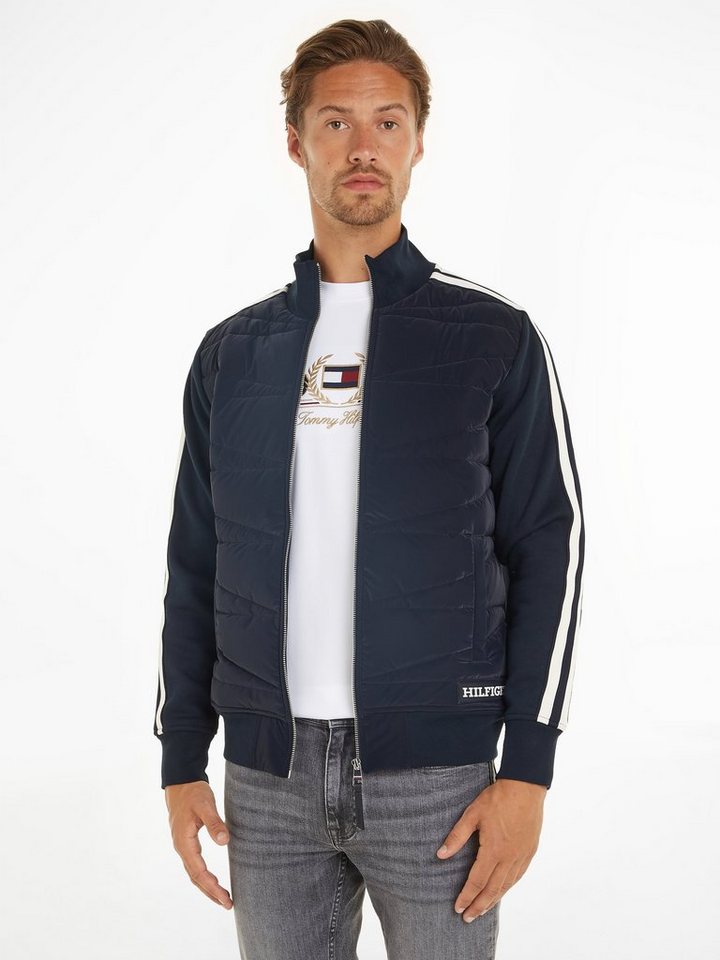 Tommy Hilfiger Sweatjacke MONOTYPE MIX MEDIA JACKET von Tommy Hilfiger