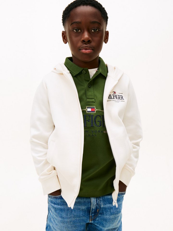 Tommy Hilfiger Sweatjacke Regular fit, für Kinder bis 16 Jahre von Tommy Hilfiger