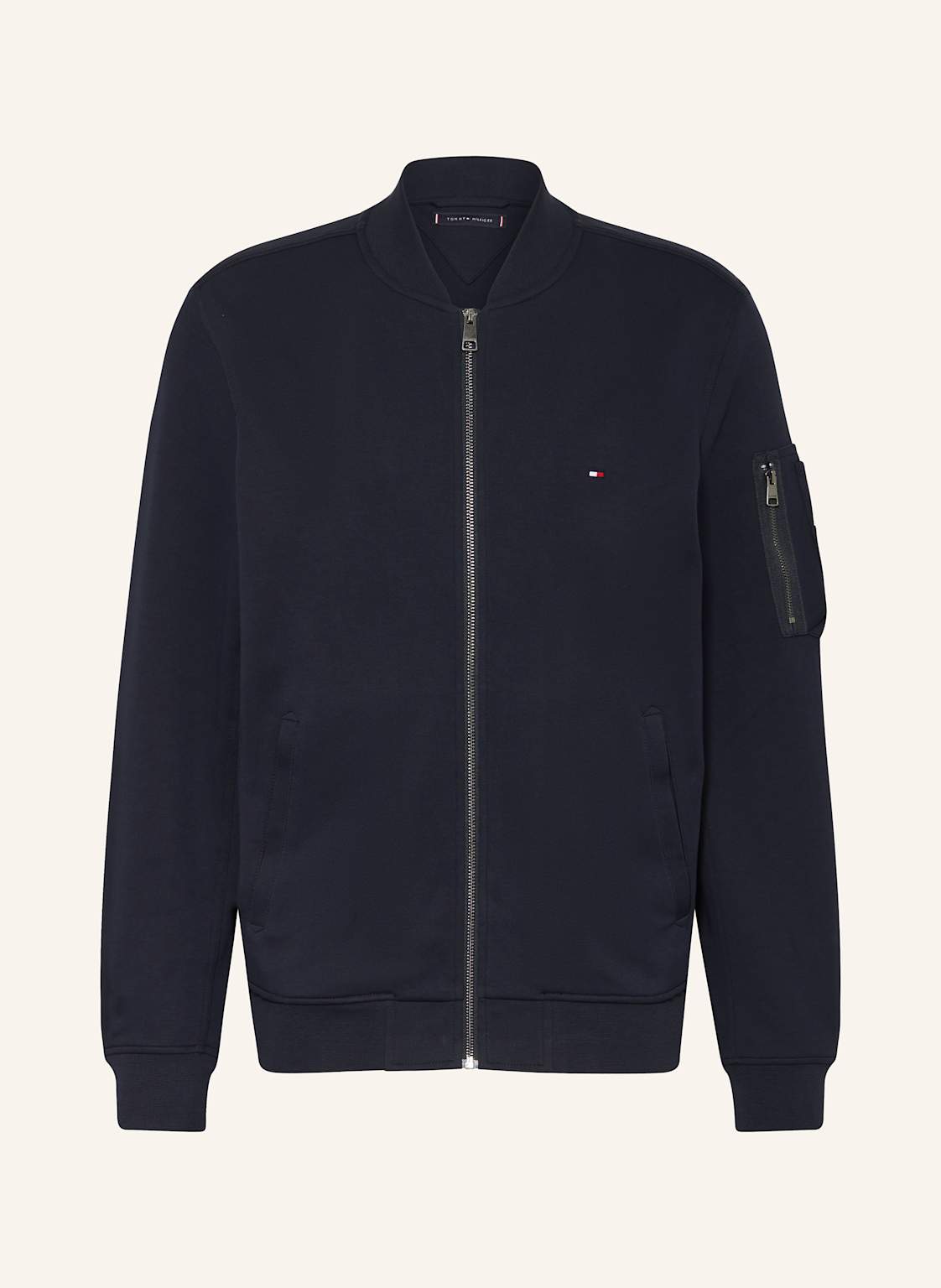 Tommy Hilfiger Sweatjacke blau von Tommy Hilfiger