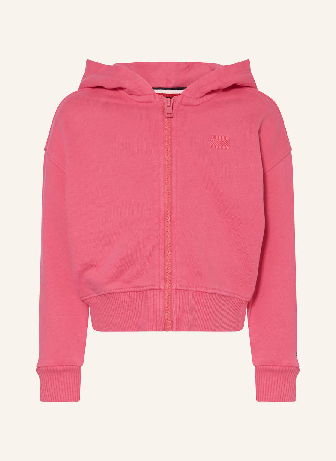Tommy Hilfiger Sweatjacke pink von Tommy Hilfiger