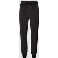 Tommy Hilfiger Sweatpants mit Label-Details in Black, Größe M von Tommy Hilfiger