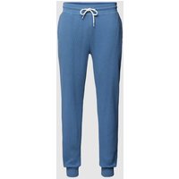 Tommy Hilfiger Sweatpants mit elastischem Bund und Tunnelzug in Blau, Größe M von Tommy Hilfiger