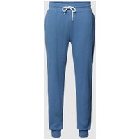 Tommy Hilfiger Sweatpants mit elastischem Bund und Tunnelzug in Blau, Größe XXL von Tommy Hilfiger