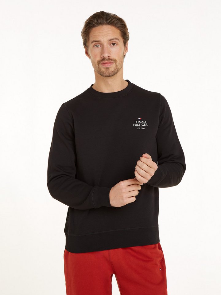Tommy Hilfiger Sweatshirt HILFIGER STACK SWEATSHIRT von Tommy Hilfiger