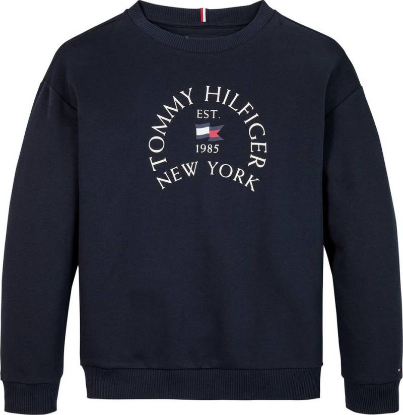 Tommy Hilfiger Sweatshirt NAUTICAL ARCH PRINT FLEECE CN Baby bis 2 Jahre, mit Tommy Hilfiger Print von Tommy Hilfiger