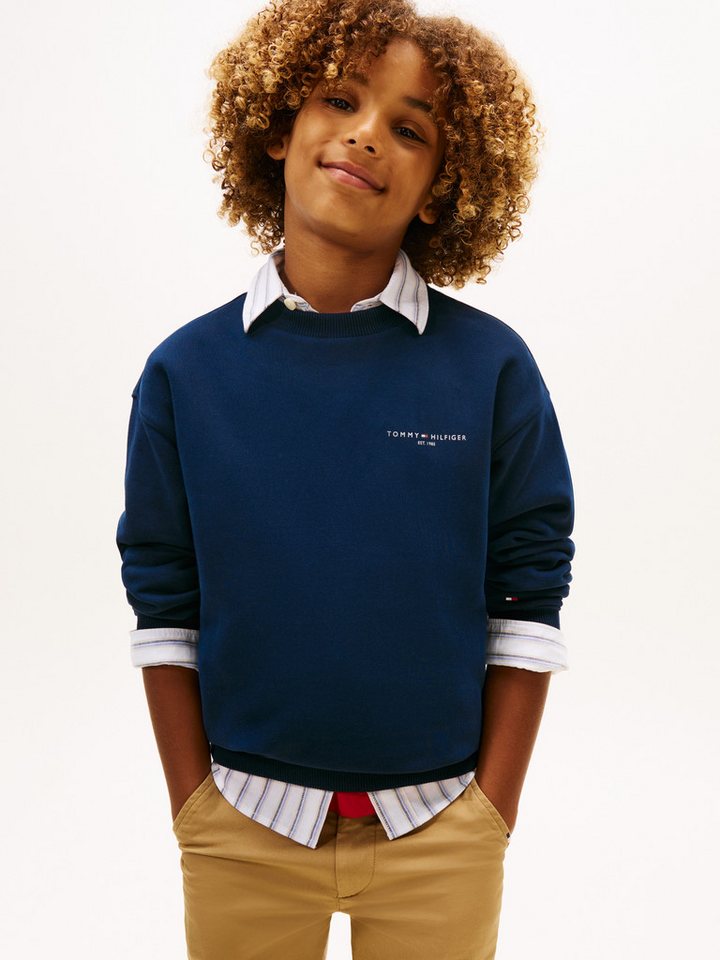 Tommy Hilfiger Sweatshirt Regular fit, für Kinder bis 16 Jahre von Tommy Hilfiger