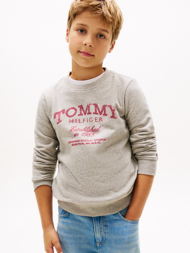 Tommy Hilfiger Sweatshirt Regular fit, für Kinder bis 16 Jahre von Tommy Hilfiger