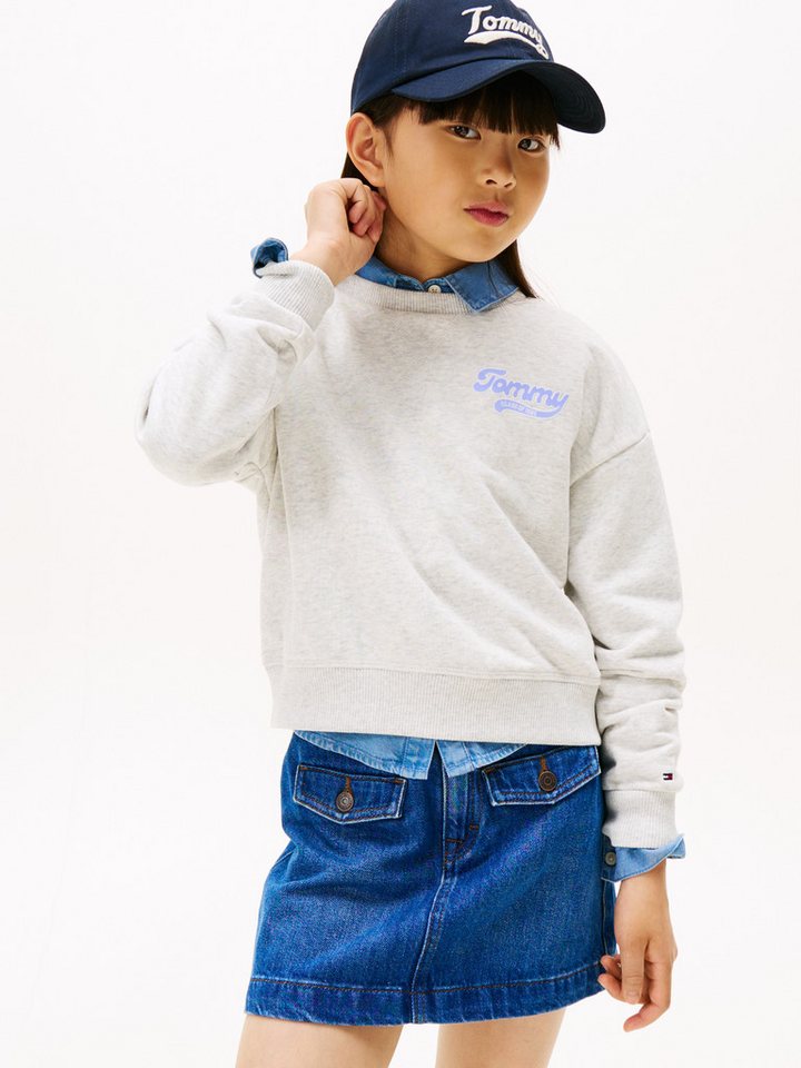 Tommy Hilfiger Sweatshirt TOMMY FLOCK SWEATSHIRT Kinder bis 16 Jahre von Tommy Hilfiger